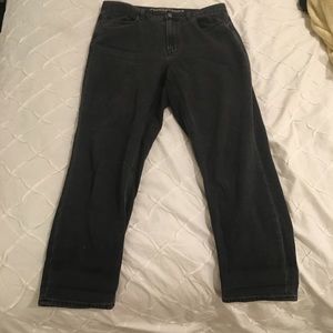 Black American Eagle Mom Jeans